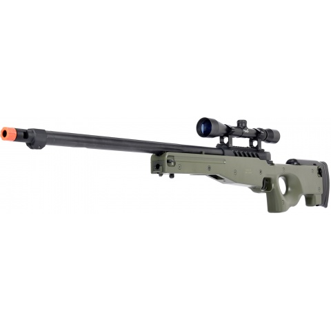 WellFire MB15 L96 Bolt Action Airsoft Sniper Rifle w/ Scope - OD GREEN