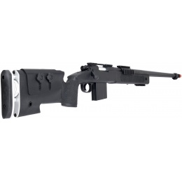 WellFire MB4417 M40A3 Bolt Action Airsoft Sniper Rifle - BLACK