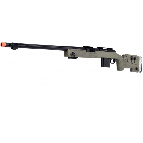 WellFire MB4417 M40A3 Bolt Action Airsoft Sniper Rifle - OD GREEN