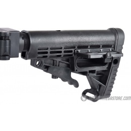 WellFire MB4418-1 Bolt Action Airsoft Sniper Rifle w/ Bipod - BLACK