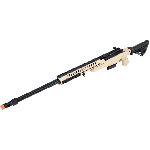 WellFire MB4418-1 Bolt Action Airsoft Sniper Rifle - TAN