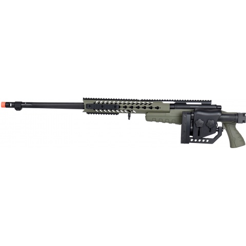 WellFire MB4418-2 Bolt Action Airsoft Sniper Rifle - OD GREEN