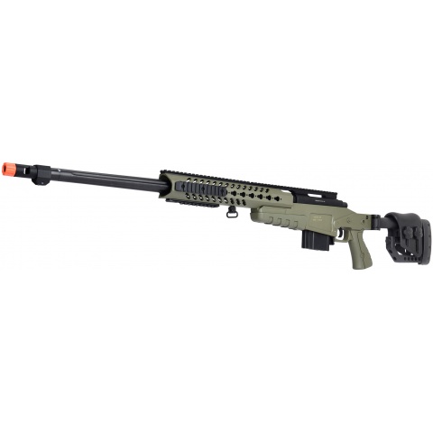WellFire MB4418-2 Bolt Action Airsoft Sniper Rifle - OD GREEN