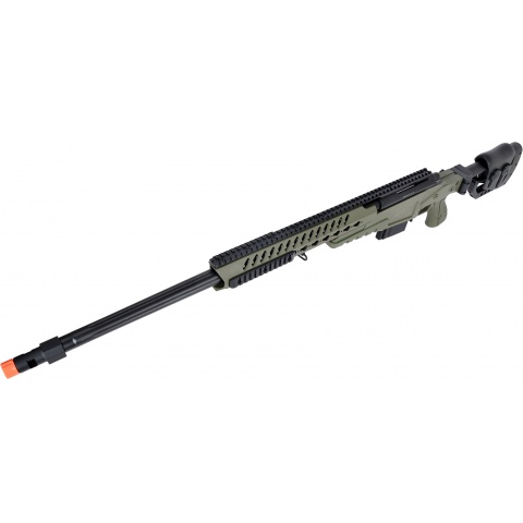 WellFire MB4418-2 Bolt Action Airsoft Sniper Rifle - OD GREEN