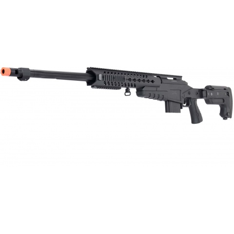 WellFire MB4418-3 Bolt Action Airsoft Sniper Rifle - BLACK