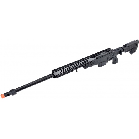 WellFire MB4418-3 Bolt Action Airsoft Sniper Rifle - BLACK