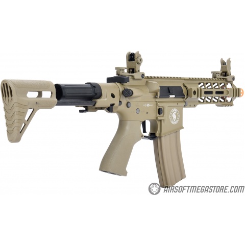 Lancer Tactical ProLine BATTLE HAWK PDW AEG [HIGH FPS] - TAN - (GUN ONLY)