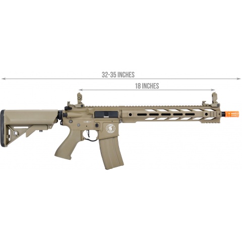 Lancer Tactical Low FPS Gen 2 Proline M4 SPR Interceptor Airsoft AEG Rifle (Color: Tan)