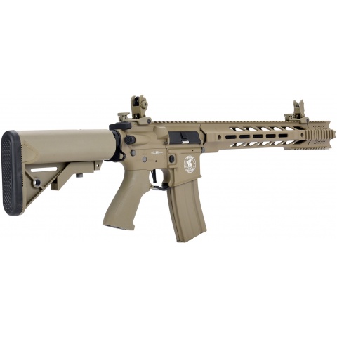 Lancer Tactical Low FPS Gen 2 Proline M4 SPR Interceptor Airsoft AEG Rifle (Color: Tan)