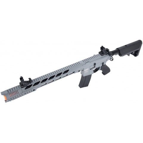 Lancer Tactical ProLine M4 SPR Interceptor Airsoft AEG Rifle (Color: Gray)