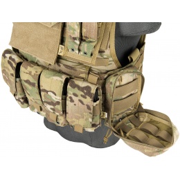 Flyye Industries 1000D Cordura MOLLE Tactical Vest w/ Pouches - (LRG) (Multicam)