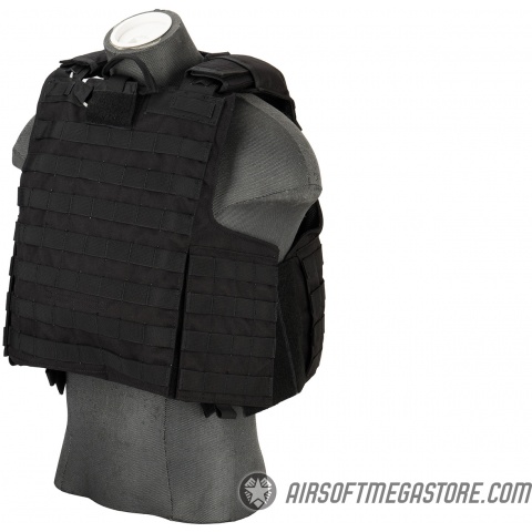 Flyye Industries 1000D Maritime Force Recon Vest - LRG) BLACK Flyye Industries 1000D Maritime Force Recon Vest - LRG) BLACK