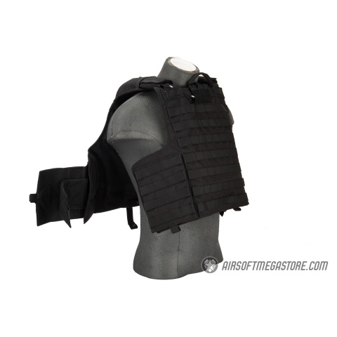 Flyye Industries 1000D Maritime Force Recon Vest - XL) BLACK