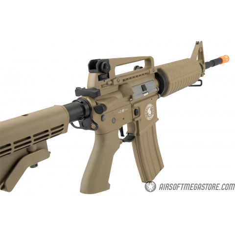 Lancer Tactical M4A1 LT-06 Carbine Proline Airsoft AEG [LOW FPS] - TAN