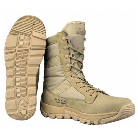 NcStar VISM ORYX Breathable Non-Slip High Boots (Size 10) - TAN