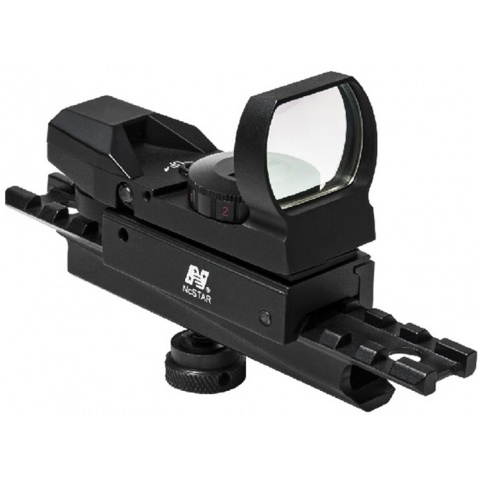 NcStar AR Carry Handle & Red/Green Reflex Sight w/ 4 Reticles