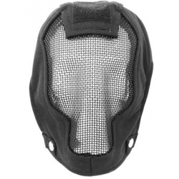 Black Bear RAZOR 1000D Steel Mesh Full Face Airosft Mask - BLACK