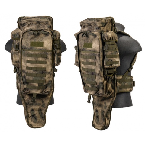 Lancer Tactical 600D Nylon Rifle Case Backpack - AT-FG
