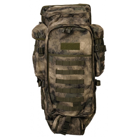 Lancer Tactical 600D Nylon Rifle Case Backpack - CAMO/AT-FG