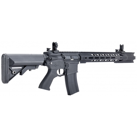 Lancer Tactical Hybrid Gen 2 SPR Interceptor Airsoft AEG Rifle (Color: Black)