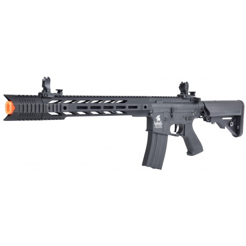 Lancer Tactical Hybrid Gen 2 SPR Interceptor Airsoft AEG Rifle (Color: Black)