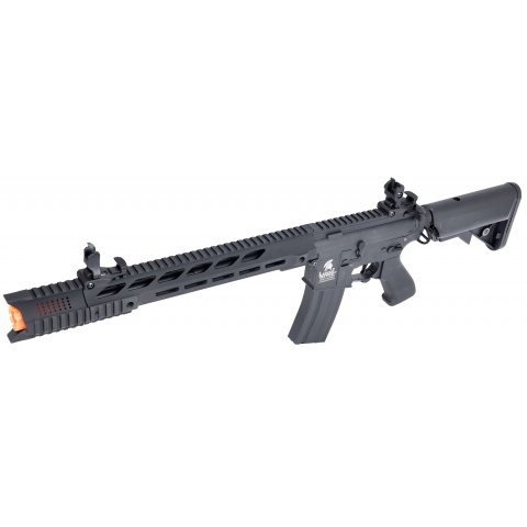 Lancer Tactical Hybrid Gen 2 SPR Interceptor Airsoft AEG Rifle (Color: Black)