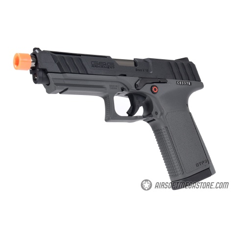 G&G GTP-9 Gas Blowback GBB Airsoft Pistol - BLACK / GRAY