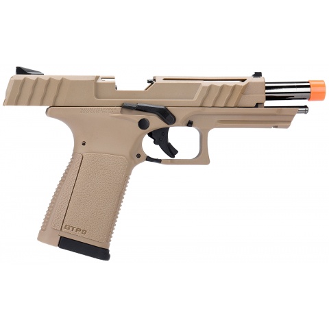 G&G GTP-9 Gas Blowback GBB Airsoft Pistol - DESERT TAN