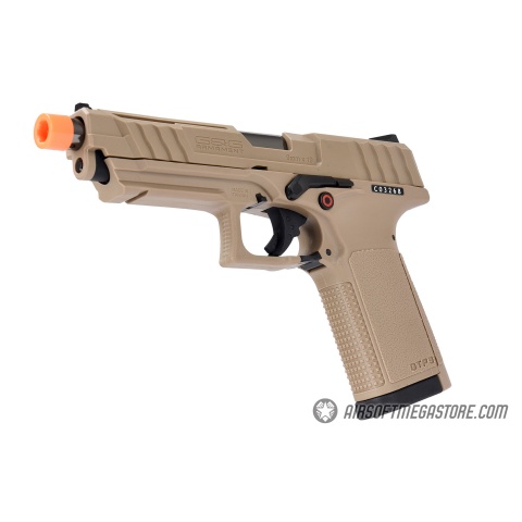 G&G GTP-9 Gas Blowback GBB Airsoft Pistol - DESERT TAN