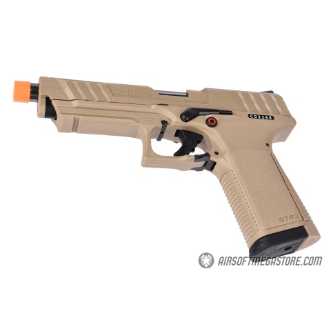 G&G GTP-9 Gas Blowback GBB Airsoft Pistol - DESERT TAN