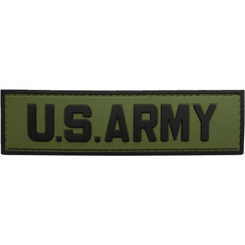 G-Force U.S. Army PVC Morale Patch - OD/BLACK