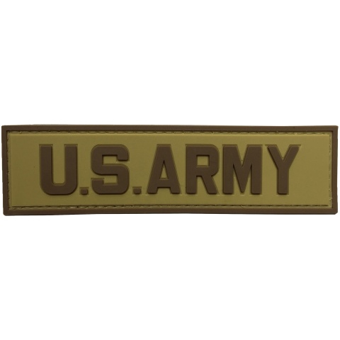 G-Force U.S. Army PVC Morale Patch - TAN/BROWN