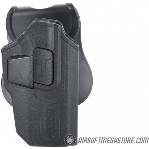 Cytac Adjustable Hard Shell Holster for Sig Sauer [ P226 ] with Rail - BLACK