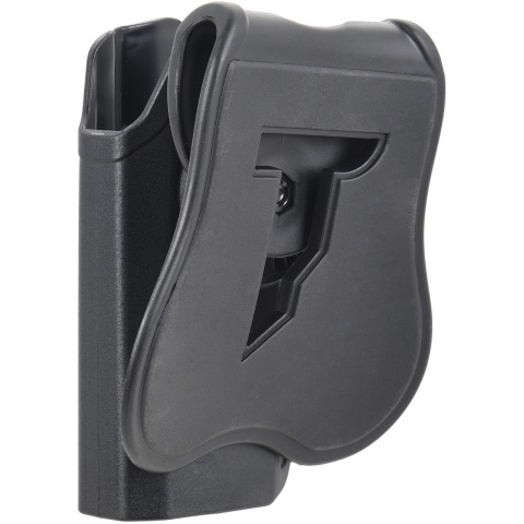 Cytac Concealable Hard Shell Holster for Glock [G19, G23, G21] - BLACK