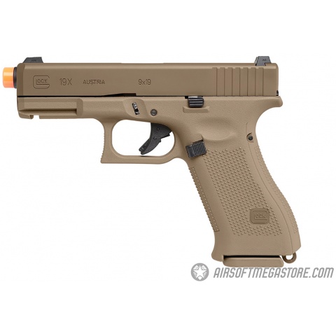 Elite Force Licensed GLOCK 19X GEN5 - Gas Blowback - TAN