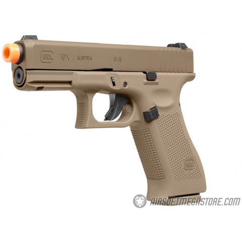 Elite Force Licensed GLOCK 19X GEN5 - Gas Blowback - TAN