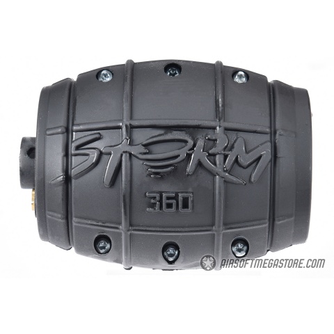 ASG Storm 360 Gas Airsoft Grenade - BLACK