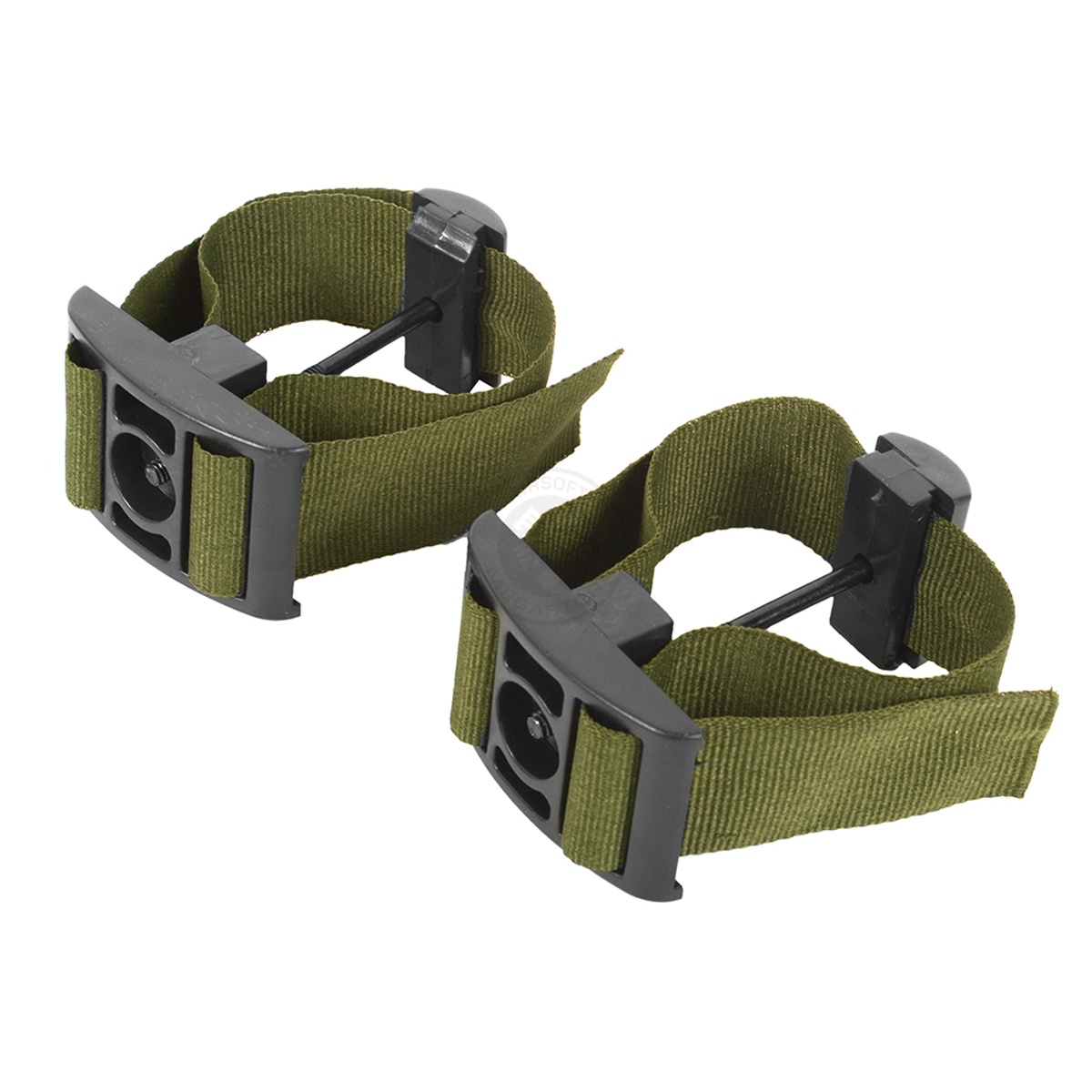 BattleAxe Airsoft Double Magazine Connector Clamp w/ Adjustable Straps ...
