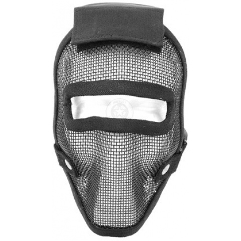 Black Bear REAPER 1000D Steel Mesh Full Face Airsoft Mask - BLACK