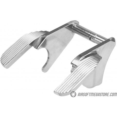 Airsoft Masterpiece Ambi Steel Thumb Safety for Hi-Capa [SV Ver. 2] - SILVER