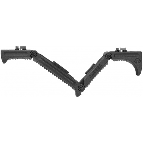 Amoeba Adjustable Angled M-LOK Foregrip Handstop - BLACK