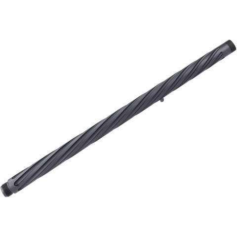 Amoeba Striker Spiral Fluted Outer Barrel [Long] - BLACK