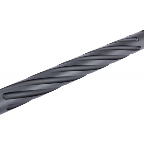 Amoeba Striker Spiral Fluted Outer Barrel [Long] - BLACK