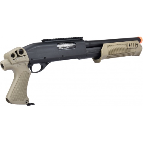 Umarex Tactical Force Tri-Shot Pump Action Airsoft Shotgun (Color: Tan)