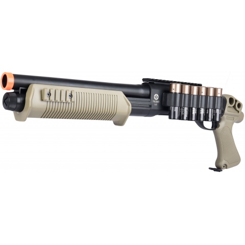 Umarex Tactical Force Tri-Shot Pump Action Airsoft Shotgun (Color: Tan)