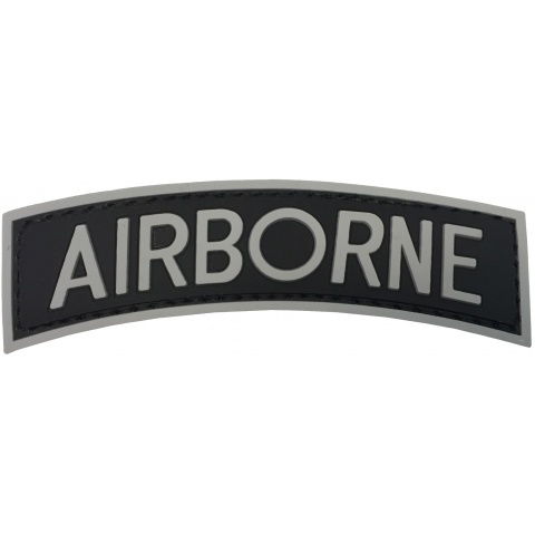 G-Force Airborne PVC Arch Patch - BLACK/GRAY