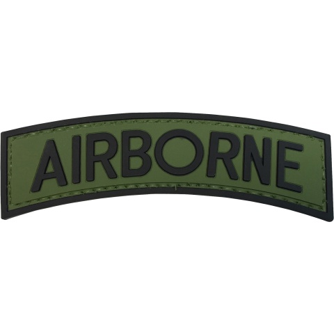 G-Force Airborne PVC Arch Patch - OD/BLACK
