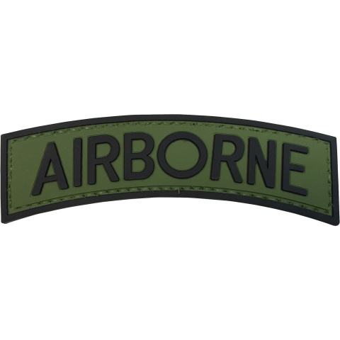 G-Force Airborne PVC Arch Patch - OD/BLACK
