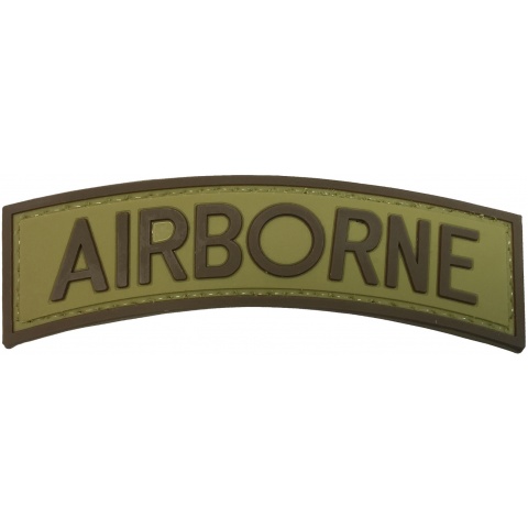 G-Force Airborne PVC Arch Patch - TAN/BROWN