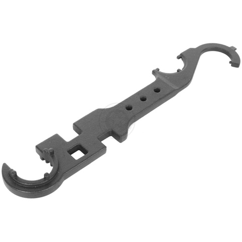 AIM Sports Full Metal AR15 / M4 Stock Combo Wrench Tool - BLACK